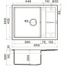 Мойка OMOIKIRI SUMI 65A-GB Artceramic/графит 4997093